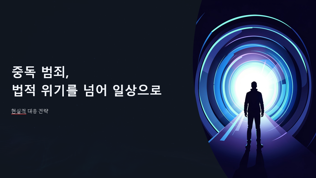 중독범죄 재범예방 교육